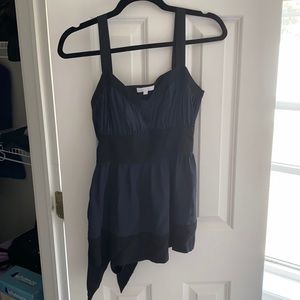 Castle Starr silk Flowy tank top.